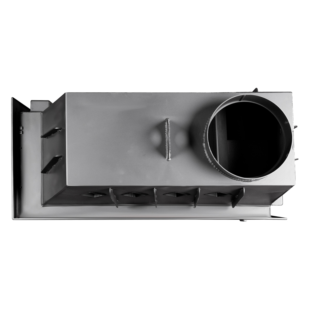 Каминная топка Экокамин Альфа 1000 L (Белый шамот) (миниатюра)
